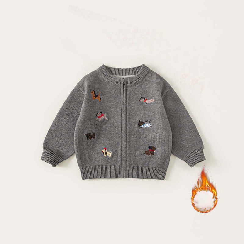 Knit Cardigan Infant - UNITIM Pull Cardigan d'Automne pour Enfants