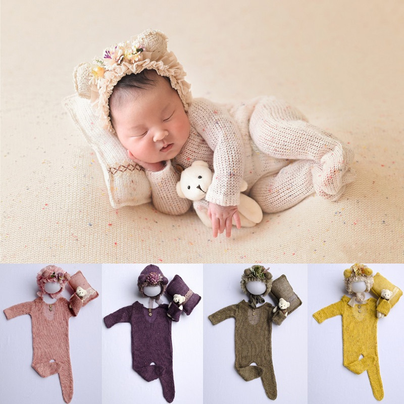 Baby Clothing Boy - Accessoires de photographie pour nouveau-nés, barboteuse