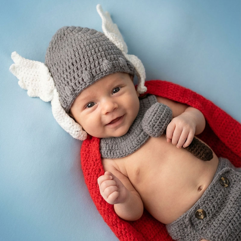 Baby Clothing Boy - Accessoires de photographie pour nouveau-nés, costume