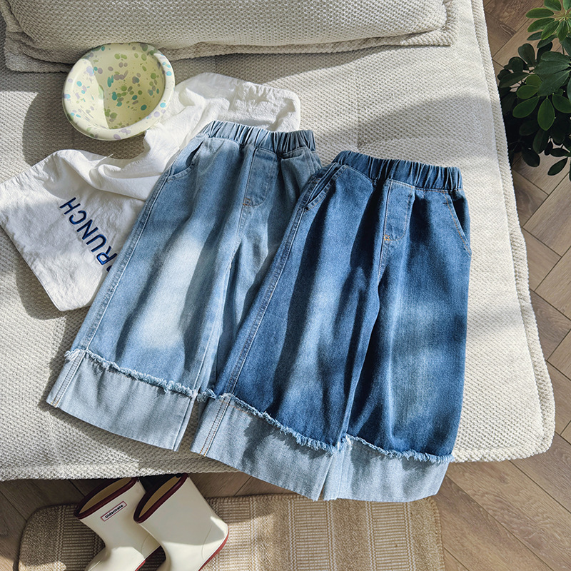 Baby Clothing Made In Usa - Jeans à jambes larges pour petites
