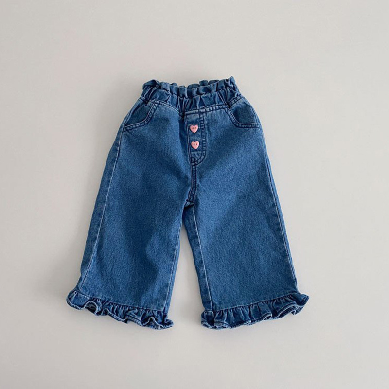 Jean en Denim à Volants pour B - Baby Clothing Wash avis et prix