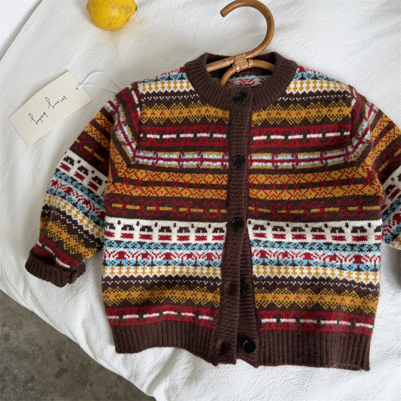 Pull pour enfants, nouvelle co - Knit Cardigan Infant avis et prix